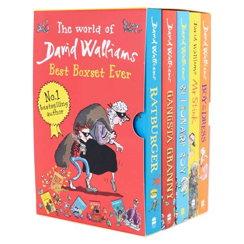 The World Of David Walliams 5 Books Children Collection Box Set - Ages — Books2Door