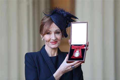 J.K. Rowling receives Companion of Honour - J.K. Rowling