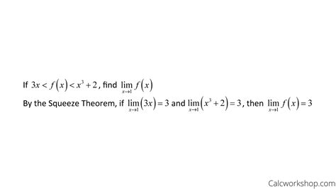 Squeeze Theorem (How-To w/ 4 Step-by-Step Examples!)