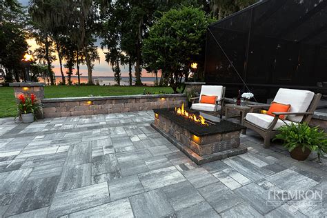 Bluestone Pavers Tremron Jacksonville Pavers, Retaining Walls, Fire Pits | Atlanta, Miami ...