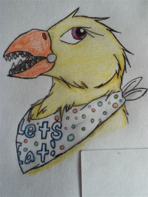 Chica ( fnaf 1) by UnorthodoxRavenBeast on DeviantArt