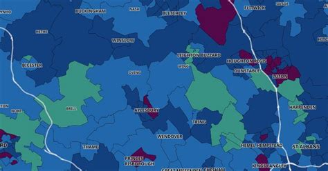 Covid-19 Buckinghamshire - Coronavirus infection rates and cases for 99 ...