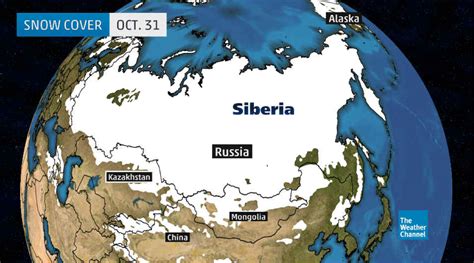 Siberia Is Being Clobbered With Snow Already, and That Could Mean a ...