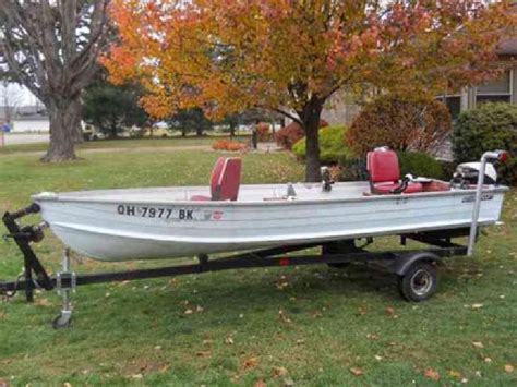 $1,495 14' Starcraft Aluminum Boat with 9.5 Johnson Motor (Mentor) for sale in Ashtabula, Ohio ...