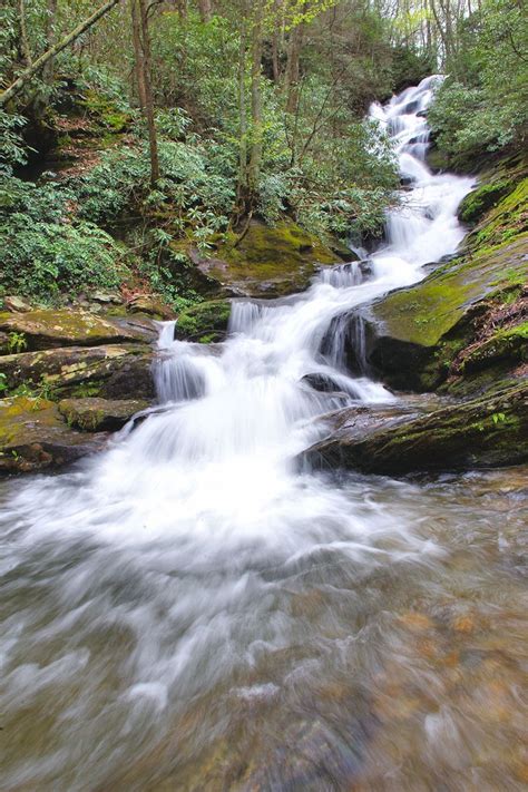 Roaring Fork Creek Falls | RomanticAsheville.com | North carolina ...