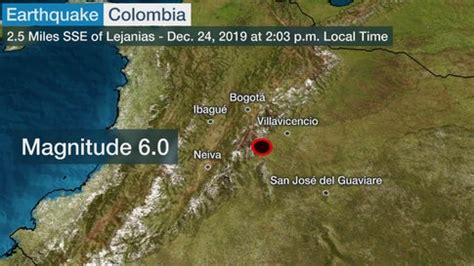 Strong Earthquake Strikes Colombia; Buildings Shake in Bogota | The Weather Channel