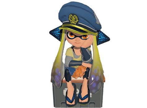 Idk if anyone pointed it out, but the pose that cap'n 3 does in splatoon 3 looks extremely ...