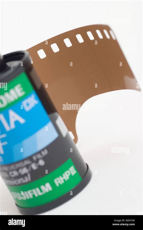 35mm film leader and cassette Stock Photo - Alamy