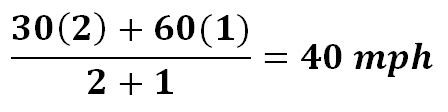 Uniform Motion Problems