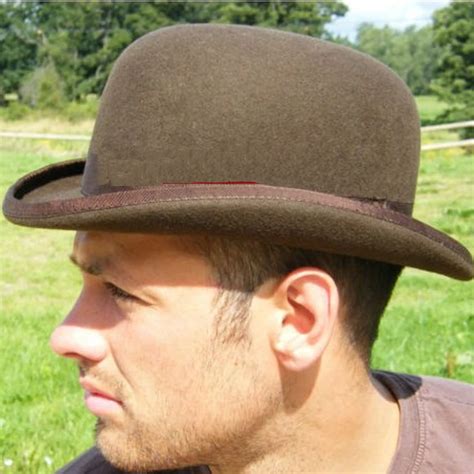 winter fashion Bowler Hat 100% wool hats for men feather derby hat felt billycock hats men's ...