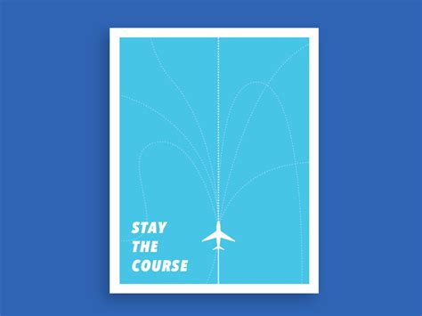 Stay the Course by Michael Lee on Dribbble