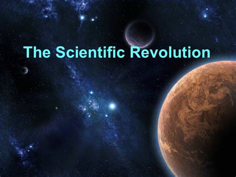 Scientific Revolution