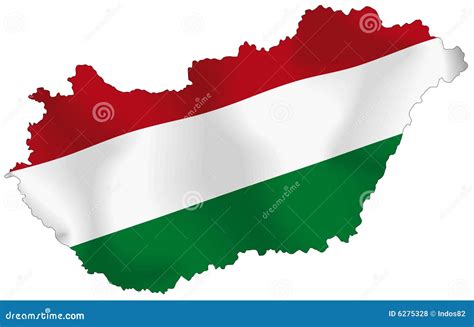 Hungary flag stock vector. Image of background, state - 6275328