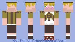 DO THE RAWR SHREK KID Minecraft Skin