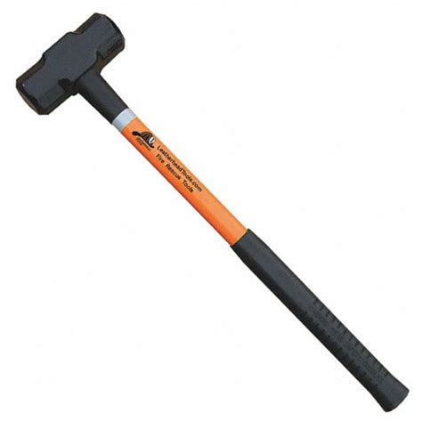 LEATHERHEAD TOOLS Double Face Sledge Hammer, Forged Steel Head Material, Nonslip Grip Handle ...