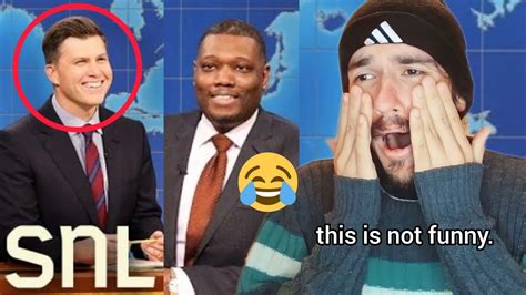 Weekend Update - SNL - Is this funny?! - REACTION by Klodjan Pellumaj - YouTube