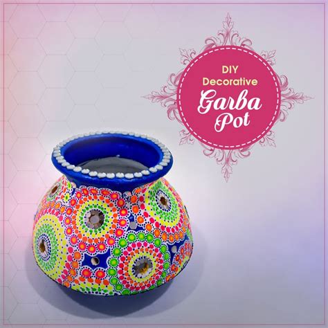 Is there a more satisfying feeling than decorating your own Garba? Made using our bright and ...