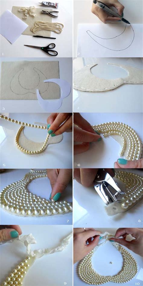 OKAJewelry Show: How To Make Collared Necklace DIY Tutorials