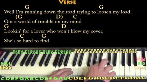 Take It Easy (Eagles) Piano Cover Lesson with Chords/Lyrics - YouTube