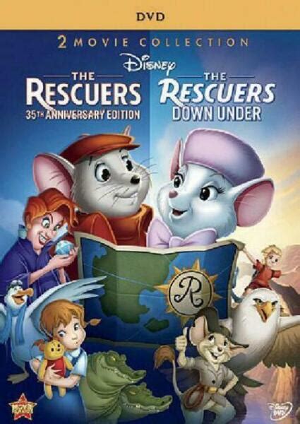 The Rescuers 2 Movie Collection DVD 35th Anniversary Ed Disney Down Under for sale online | eBay