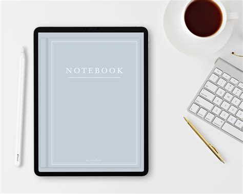 Digital Notebook, Simple Digital Notebook, Goodnotes Notebook, Korean Style Notes, Goodnotes ...