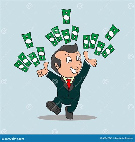 The Rich Man Cartoon Vector Stock Vector - Image: 66047049