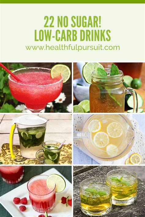 Low-Carb, Sugar-free Drinks | Healthful Pursuit