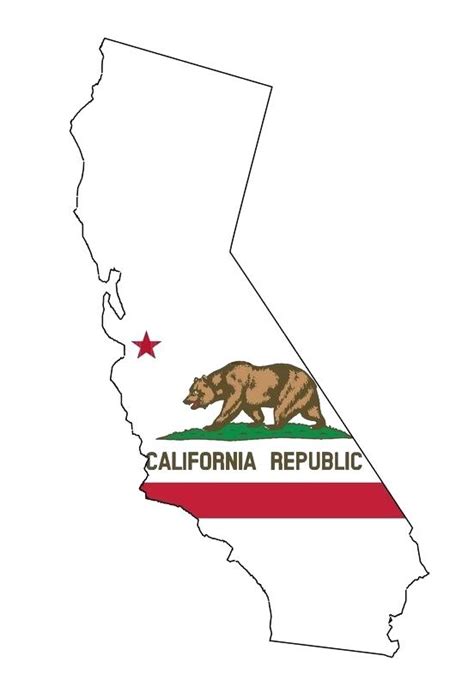 California Map Outline Vector at GetDrawings | Free download