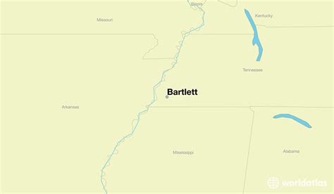 Where is Bartlett, TN? / Bartlett, Tennessee Map - WorldAtlas.com