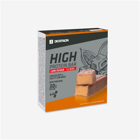 High Protein Bar Caramel Pack X4 DOMYOS - Decathlon