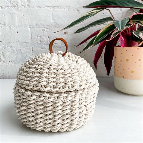 Jordan Twined Basket Pattern – Flax & Twine