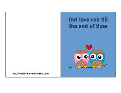 Love Cards with Owls