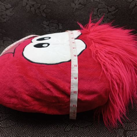 Red Puffle Pillow Head Plush on Carousell