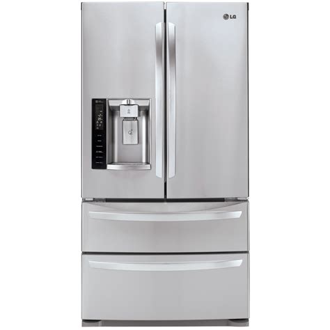 LG LMXS27626S Stainless Steel 26.7 cu. ft. Ultra-Capacity 4 Door French ...