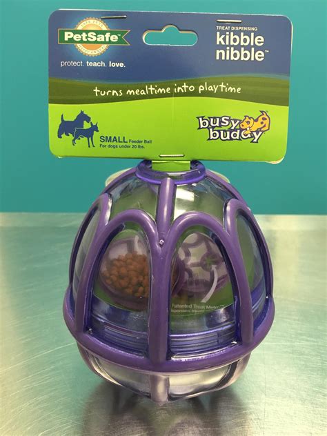 The Busy Buddy Kibble Nibble dog toy by Petsafe - Food Puzzles for Cats