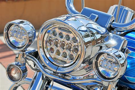 1999 Harley Davidson Road King LED Headlight - Lowrider