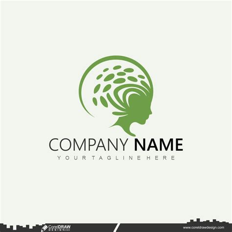 Download spa green logo design cdr template | CorelDraw Design ...