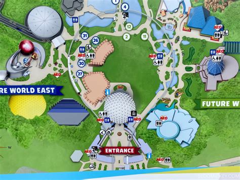 Disney Epcot Map 2024 - Marjy Shannen