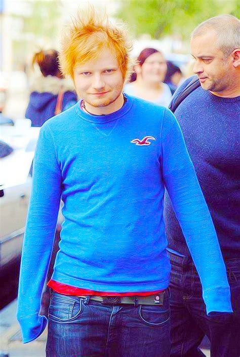 Ed Sheeran! Blue is his color! | Ed sheeran, Celebs, Ginger hair