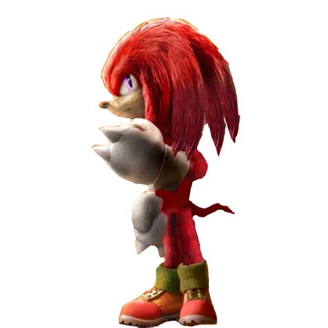 Sonic movie knuckles the echidna png by sonicfan3500 on DeviantArt