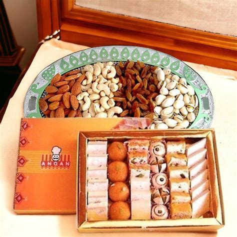 Dry Nuts With Mithai Combo Sameday Delivery inside Kathmandu – Flowers ...