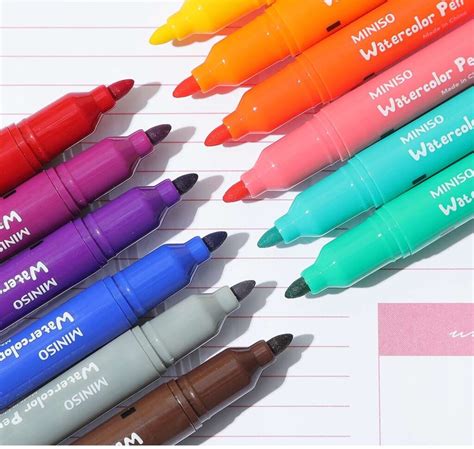 24-color Watercolor Pen – MINISO Bahrain