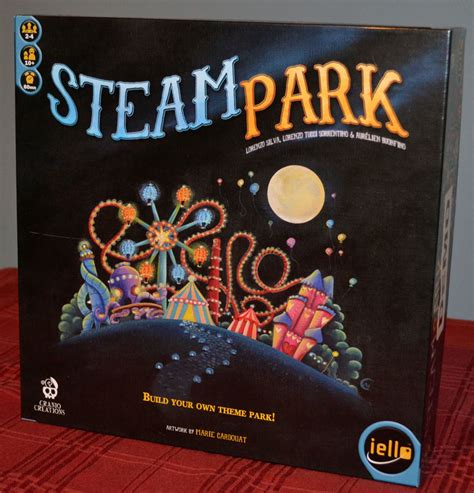 Steam Park Board Game Review - The Board Game Family