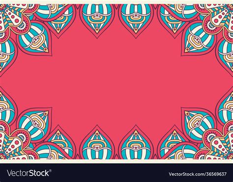 Islamic background with mandala Royalty Free Vector Image