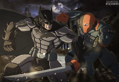 Batman Vs Deathstroke Artwork Wallpaper,HD Superheroes Wallpapers,4k Wallpapers,Images ...