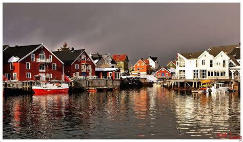 Henninvsvaer Fishing Village, Norway