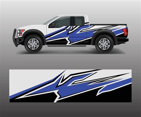 abstract Racing graphic background vector for offroad vehicle wrap design vector 11494510 Vector ...