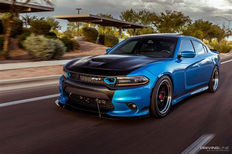 Pearl Blue 2015 Dodge Charger SRT 392 | DrivingLine