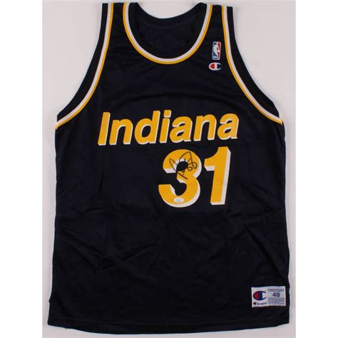 Reggie Miller Signed Indiana Pacers Jersey (JSA COA) | Pristine Auction