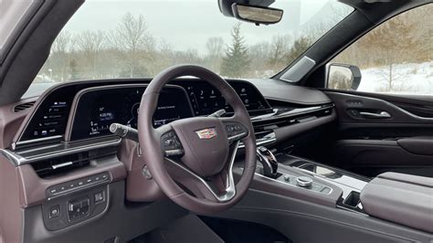 2021 Cadillac Escalade Interior Review | Tech-forward fortress | Autoblog